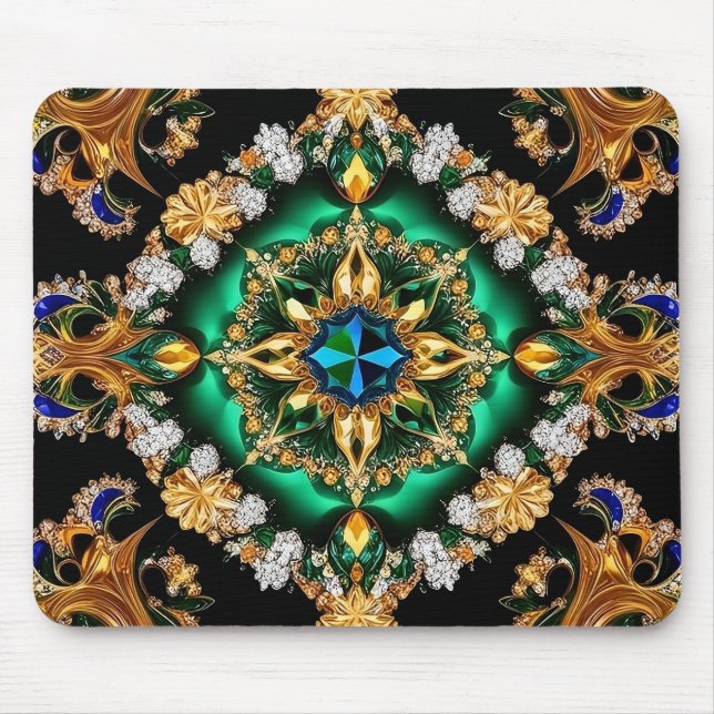 Mousepad med Färg Design i Brasilien Musmatta (Framsidan)