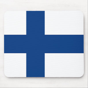 Mousepad med Finlands Flagga Musmatta