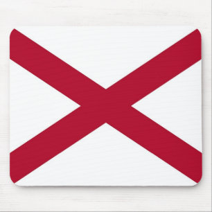 Mousepad med Flagga av Alabama-staten - USA Musmatta