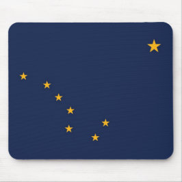 Mousepad med Flagga av Alaska-staten - USA Musmatta