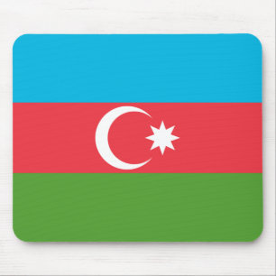 Mousepad med Flagga Azerbajdzjan Musmatta