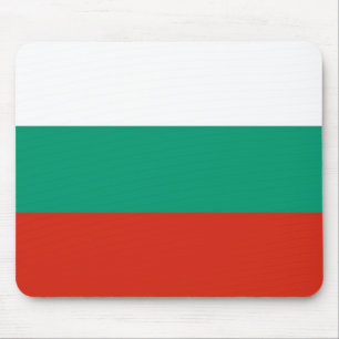 Mousepad med Flagga Bulgarien Musmatta