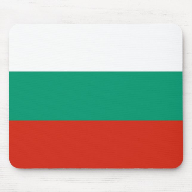 Mousepad med Flagga Bulgarien Musmatta (Framsidan)