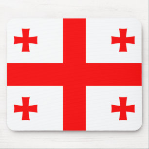 Mousepad med Flagga Georgia Musmatta