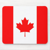Mousepad med Flagga i Kanada