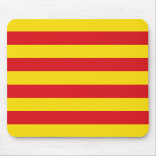 Mousepad med Flagga Katalonien Musmatta
