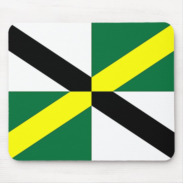 Mousepad med Flagga Monterey, Kalifornien Musmatta (Framsidan)