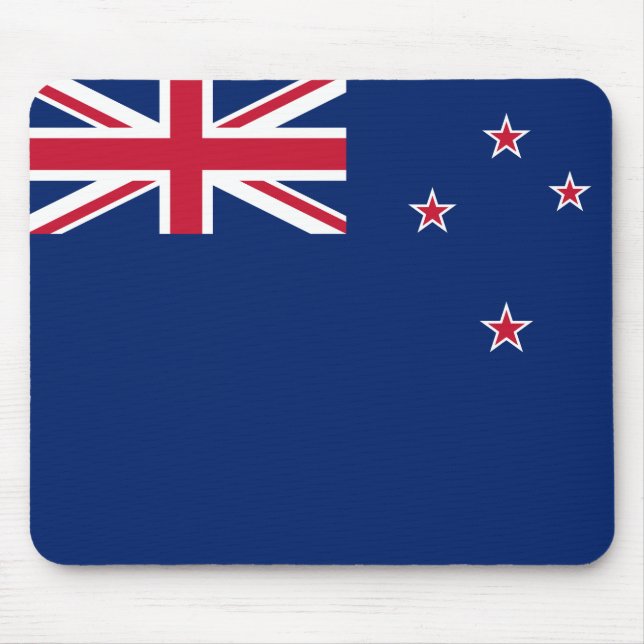 Mousepad med Flagga Nya Zeeland Musmatta (Framsidan)