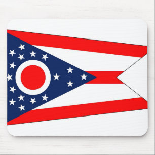 Mousepad med Flagga Ohio State - USA Musmatta