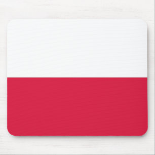 Mousepad med Flagga Polen Musmatta