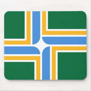Mousepad med Flagga Portland, Oregon Musmatta