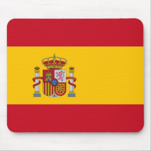 Mousepad med Flagga Spanien Musmatta