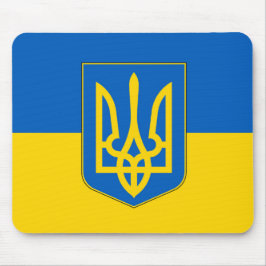Mousepad med Flagga Ukraina Musmatta