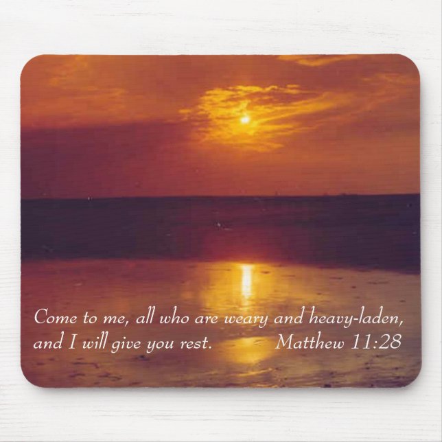 Mousepad med inspirera verse musmatta (Framsidan)