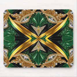 Mousepad med Jamaican Färg Design Musmatta