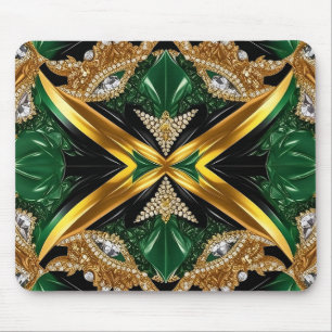 Mousepad med Jamaican Färg Design Musmatta