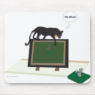 Mousepad med katten och musen musmatta