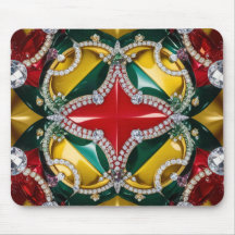 Mousepad med Los Angeles Färg Design Design