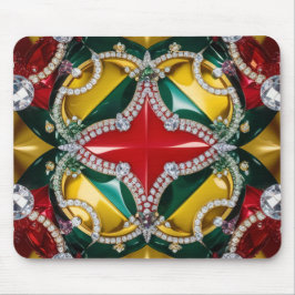 Mousepad med Los Angeles Färg Design Design Musmatta