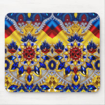 Mousepad med rumänsk Färg design