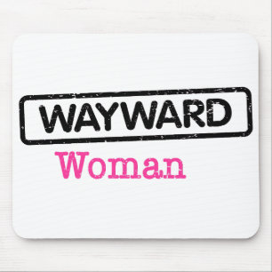 Mousepad med Wayward Woman Logotyp Musmatta