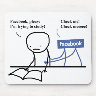 Mousepad "mig förmiddag som är pröva till studien musmatta
