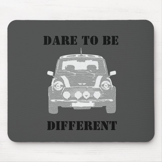 Mousepad Mini Cooper Musmatta (Framsidan)