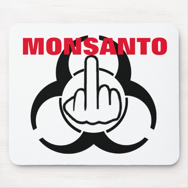Mousepad Monsanto Bio  Flip Musmatta (Framsidan)