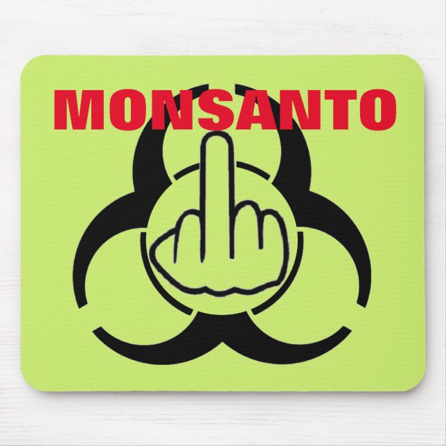 Mousepad Monsanto Bio  Flip Musmatta (Framsidan)