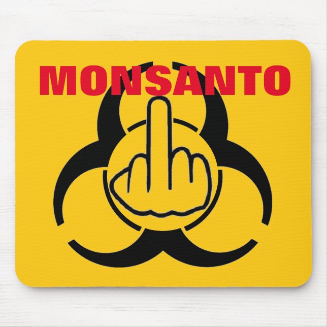 Mousepad Monsanto Bio  Flip Musmatta (Framsidan)