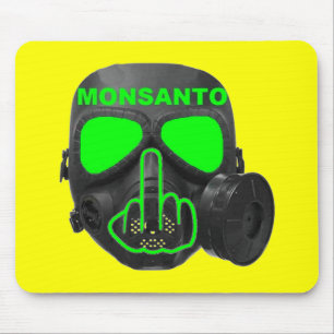 Mousepad Monsanto Gas Mask Flip Musmatta