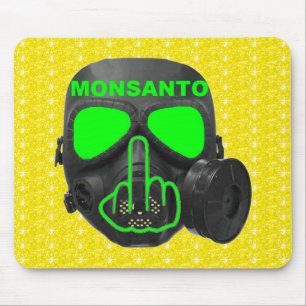 Mousepad Monsanto Gas Mask Flip Musmatta