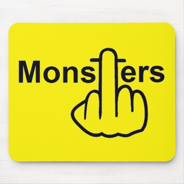 Mousepad Monster Flip Musmatta (Framsidan)