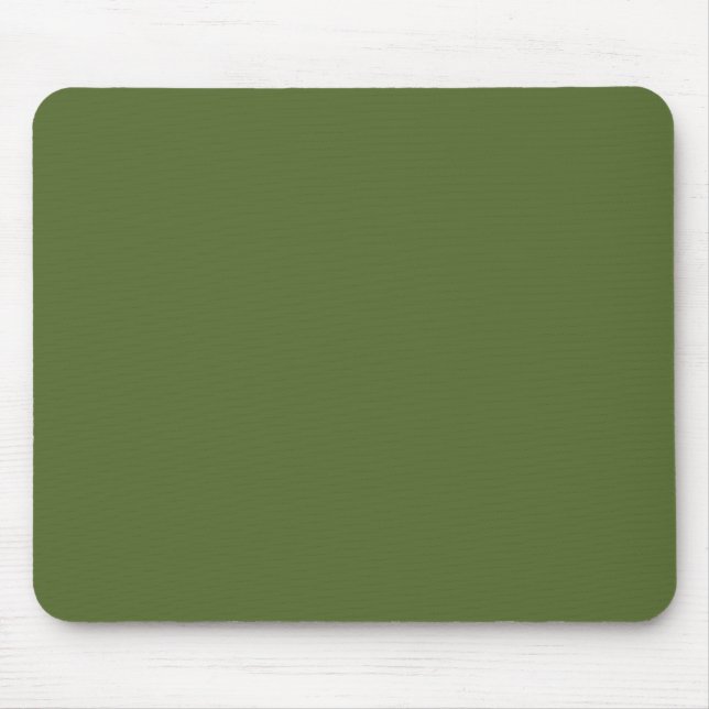 Mousepad - Mörk Olive-Grönt Musmatta (Framsidan)