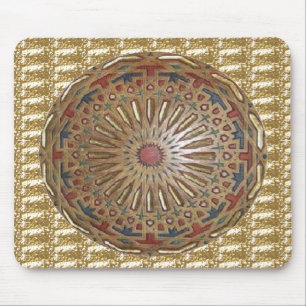 Mousepad Morrocon Beauty på Guld Musmatta