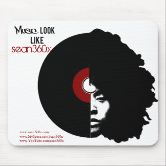 Mousepad musik sean360x musmatta