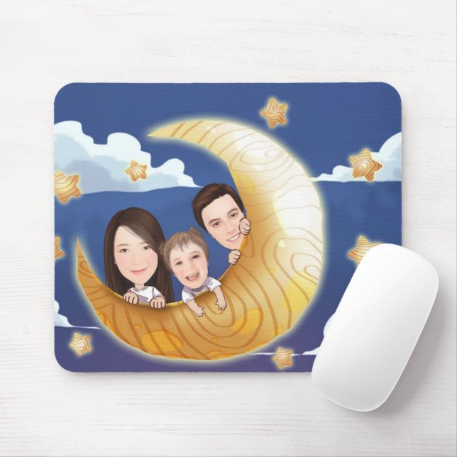 Mousepad Musmatta (Med mus)