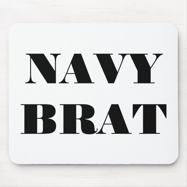 Mousepad Navy Brat Musmatta (Framsidan)