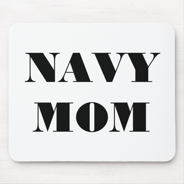 Mousepad Navy Mamma Musmatta (Framsidan)