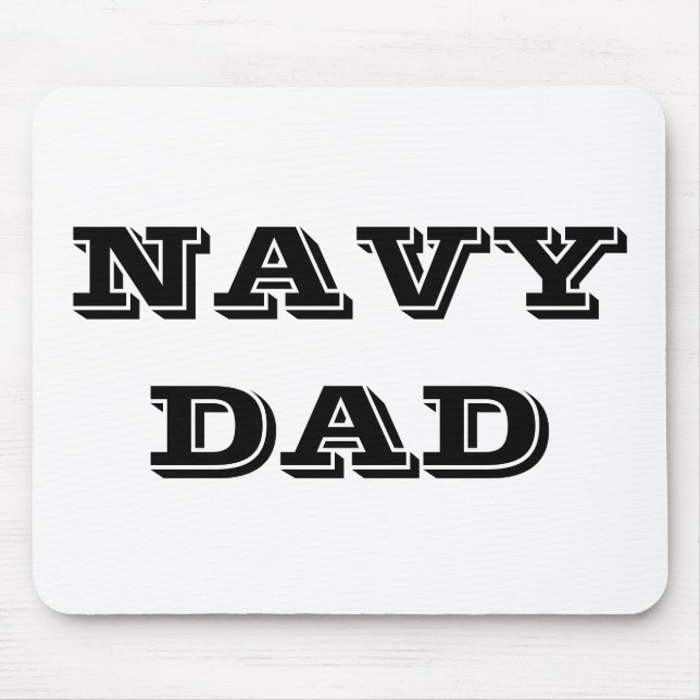 Mousepad Navy Pappa Musmatta (Framsidan)