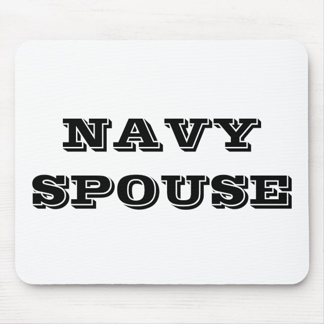 Mousepad Navy spp. Musmatta (Framsidan)