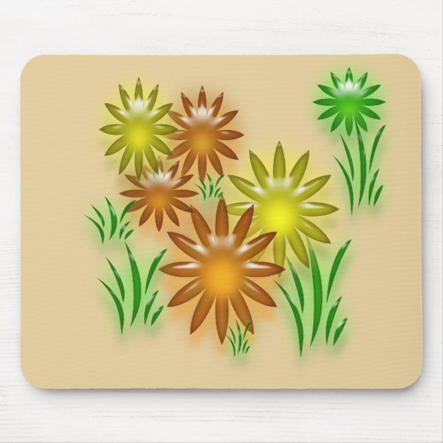 Mousepad - Neon Daisy Musmatta (Framsidan)