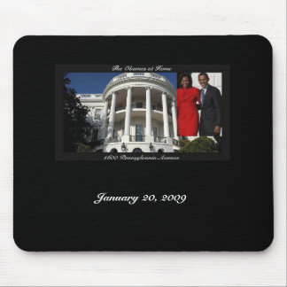 Mousepad Obama svart 1600 Musmatta