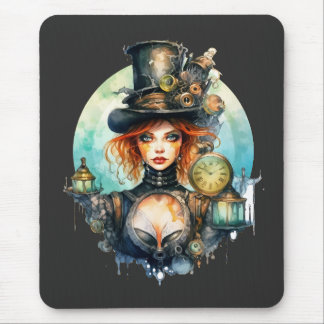 Mousepad Olhar do Tempo Steampunk Musmatta