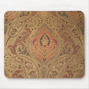 Mousepad--Orange tyg Musmatta