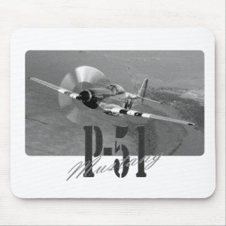 Mousepad P-51 Mustang Musmatta