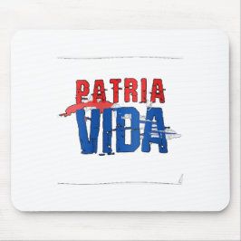 Mousepad Patria y vida Musmatta