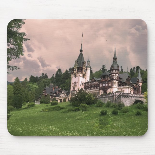 Mousepad Peles Castle Rumänien Musmatta (Framsidan)