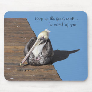 Mousepad - Pelican on Pier Musmatta