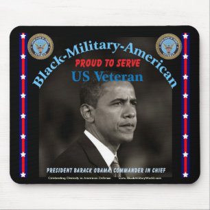 Mousepad pensionerad militär musmatta